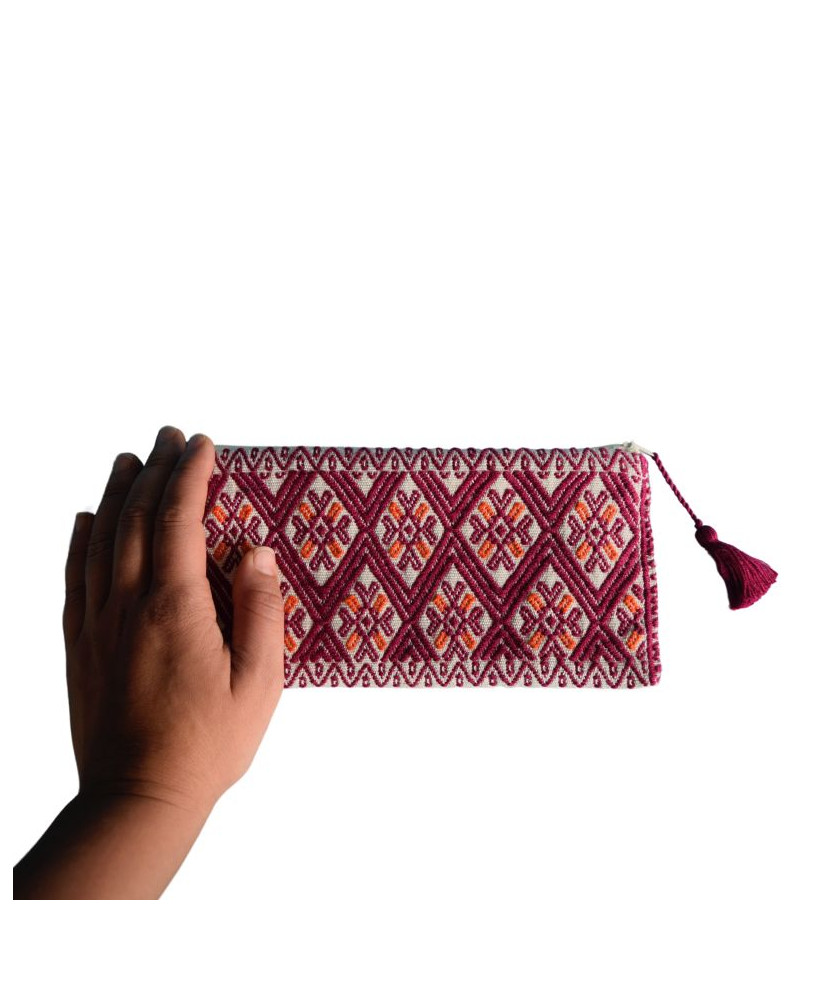 Lapicera Flor de Telar – Artesanía Tzotzil