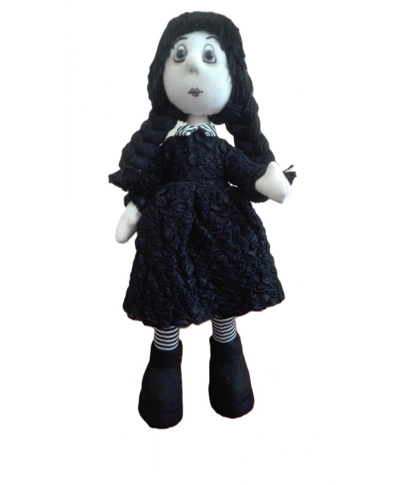 Encantadora Muñeca Artesanal Merlina 