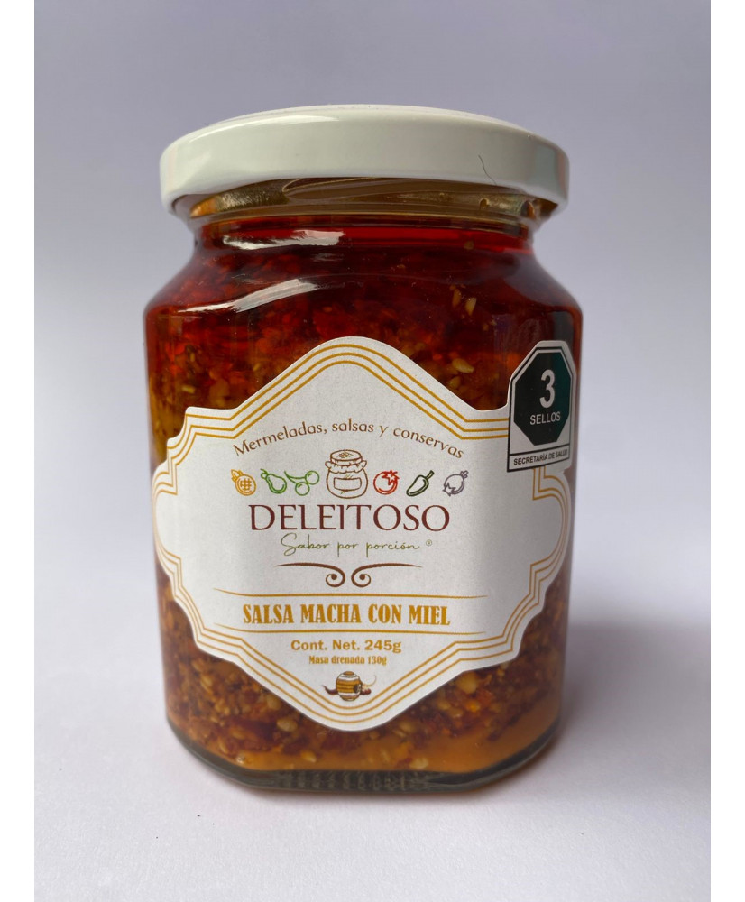SALSA MACHA CON MIEL