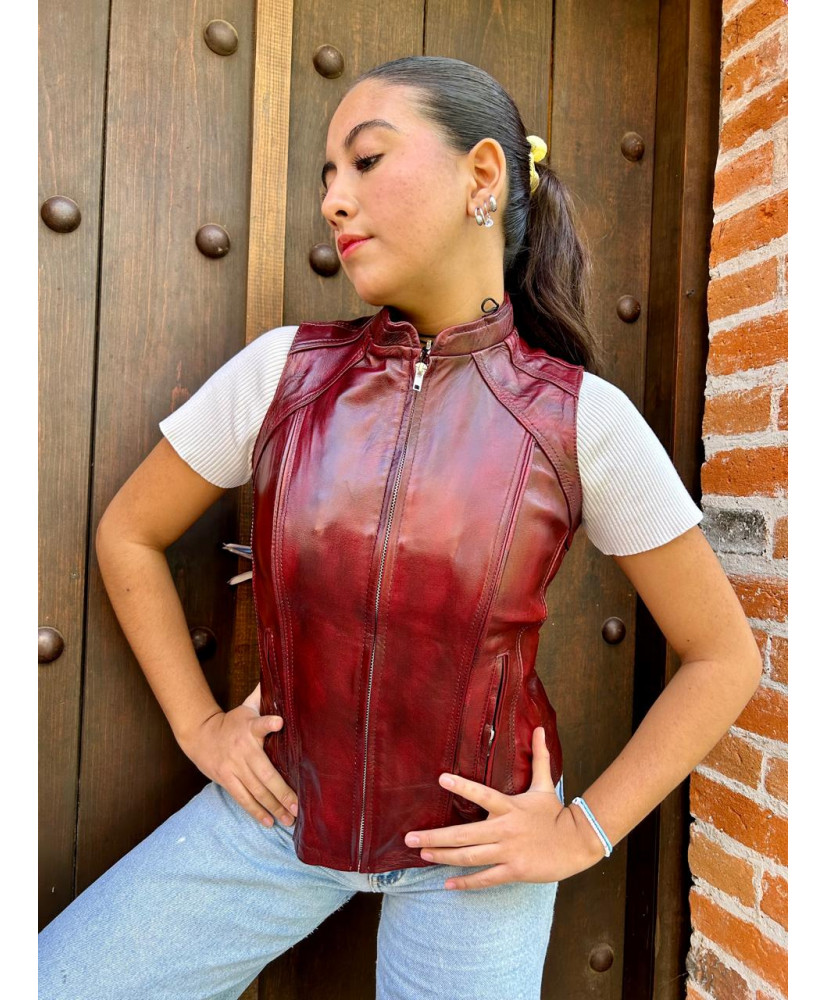 Chaleco de dama modelo Karla