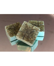 Jabón artesanal de menta base glicerina 100grs