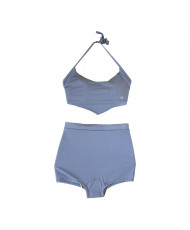 Set Tropical Azul Brillo