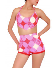 Set romantico estampado