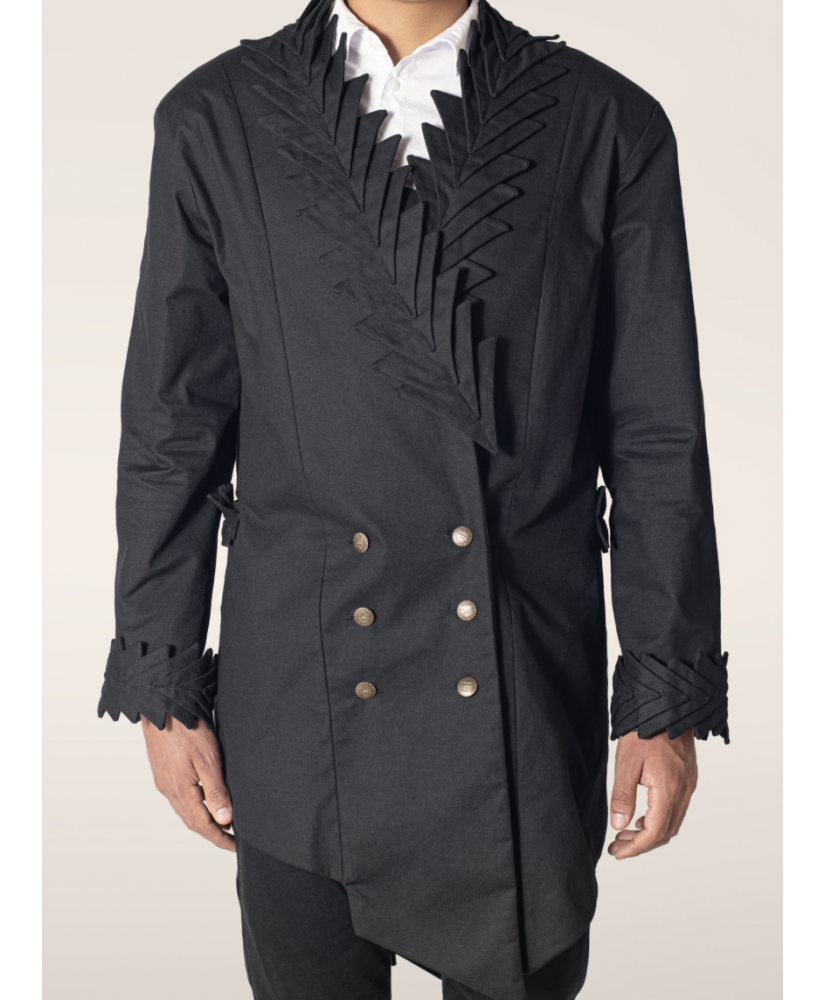 Geometric Frame Blazer