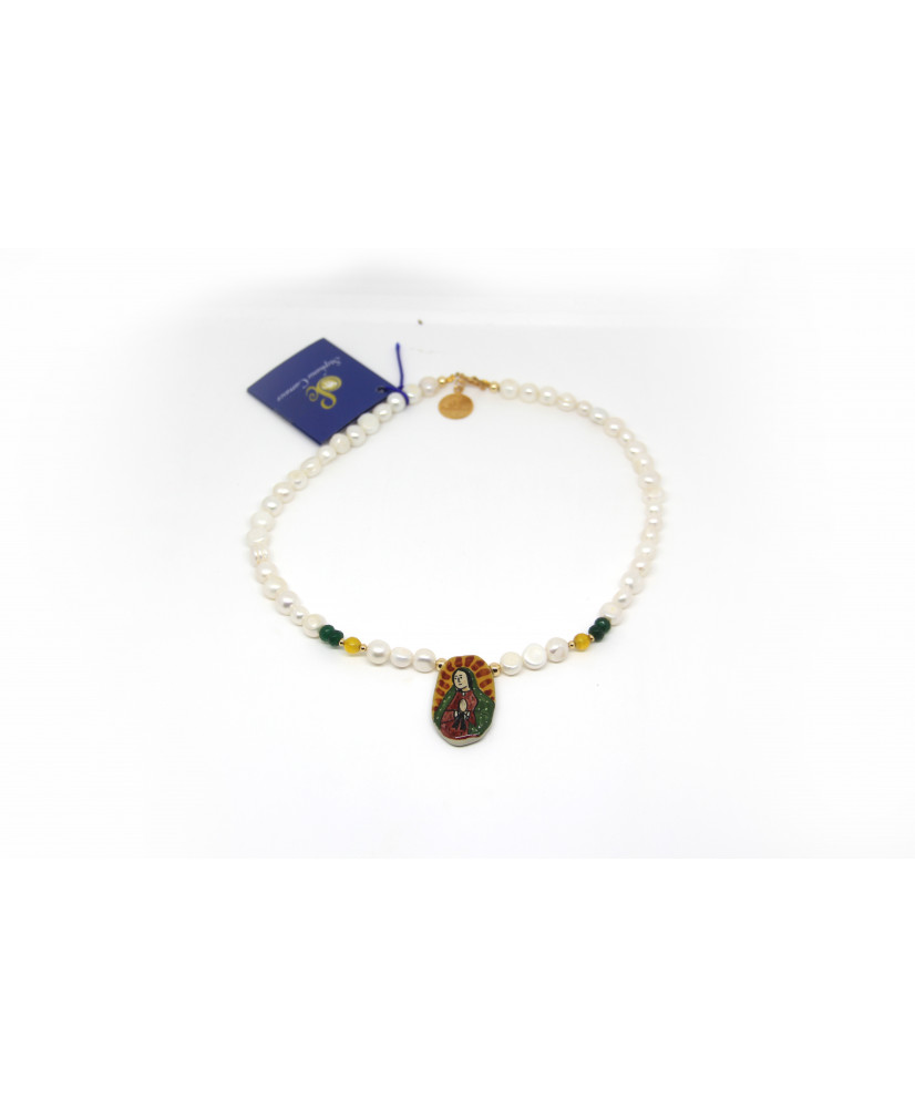 Collar Virgen Talavera