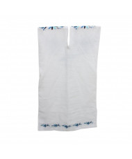 Huipil Otomi Pavo real (Tonos azules)