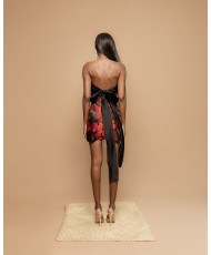 vestido, vestido fiesta, vestido corto, vestido flores, vestido cocktail 