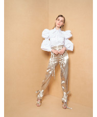 Camisa mangas aglobadas