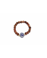 Pulsera Talavera venturina cafe.
